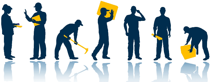 operai a lavoro